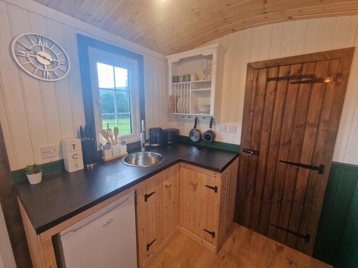 Cwtch Glamping Shepherds Huts أبرجافني المظهر الخارجي الصورة