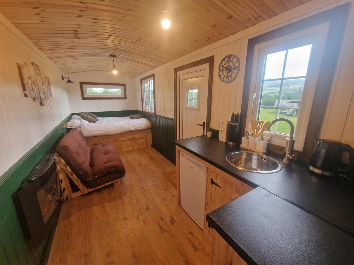 Cwtch Glamping Shepherds Huts أبرجافني المظهر الخارجي الصورة